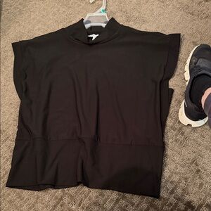 Chic Black Women's Tunic Top